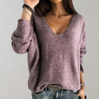 Breathable Women's Sweater - Skye-Purple-S-State of Style