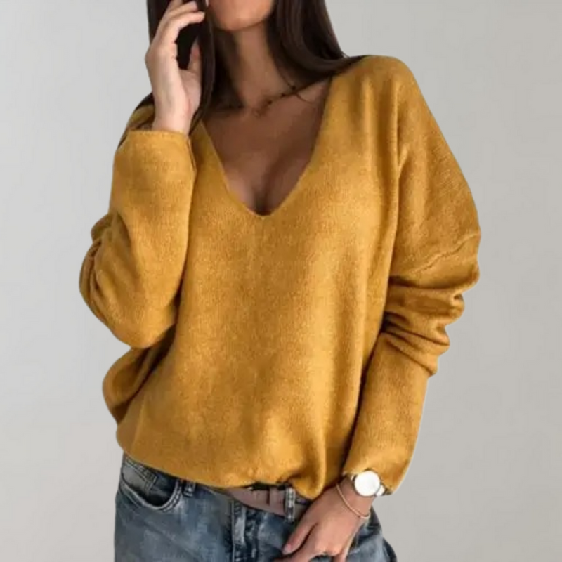 Breathable Women's Sweater - Skye-Purple-S-State of Style