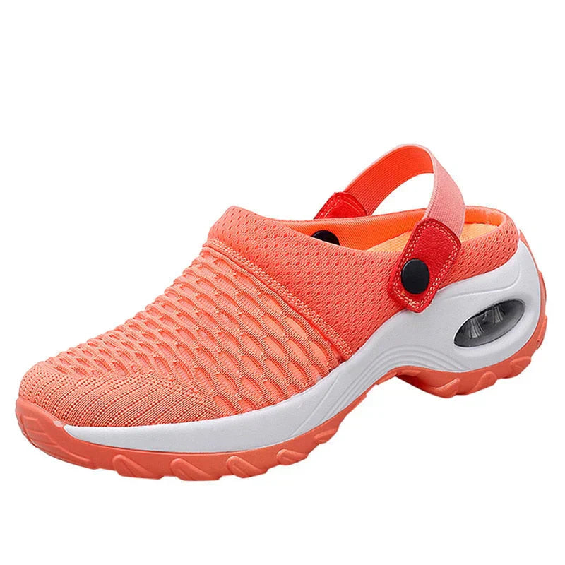 BreezeComfort Sandal | Orthopaedic Sandals for Women-Orange-2.5-State of Style