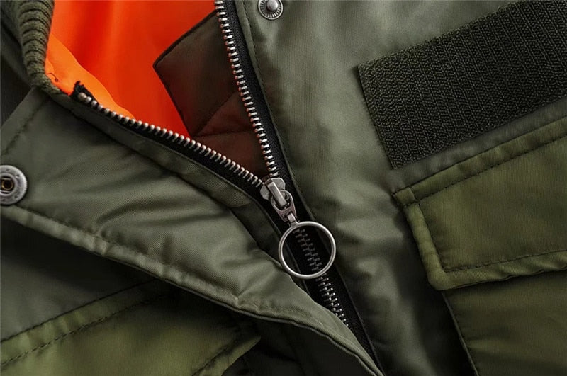 BrendasJacket | Women's Trendy Bomber Jacket-Green-S-State of Style