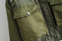 BrendasJacket | Women's Trendy Bomber Jacket-Green-S-State of Style