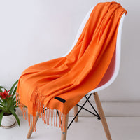 Bria Cashmere Scarf | Long and Stylish-Orange-State of Style