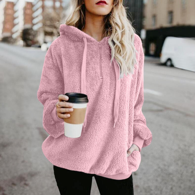BriannasShirt | Elegant & Cosy Women's Knit Jumper-Pink-S-State of Style