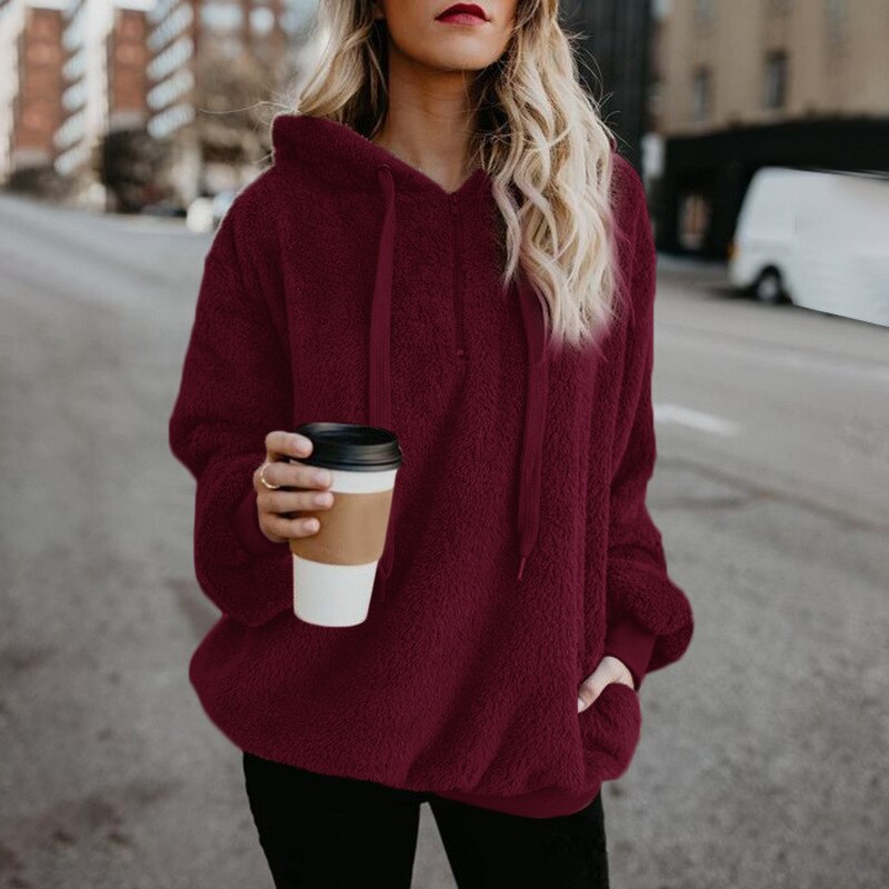 BriannasShirt | Elegant & Cosy Women's Knit Jumper-Red-S-State of Style