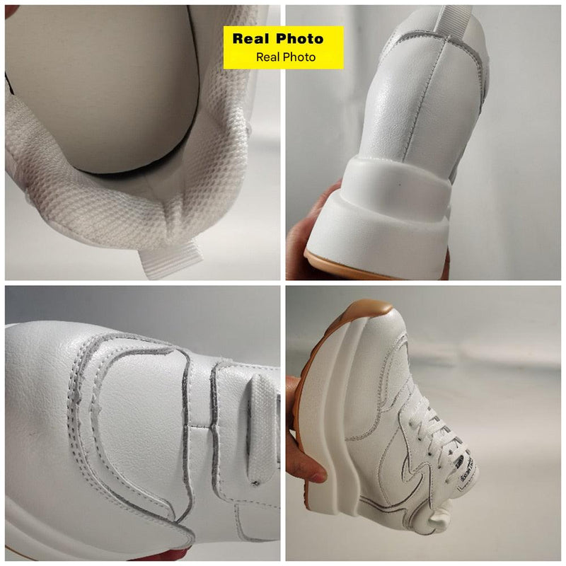 BrileySneaks | Women's Platform Sneakers for a Trendy Look-White-4.5-State of Style