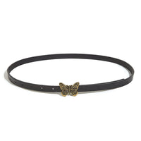 Bronze Butterfly Accent Retro Women's Belt-State of Style