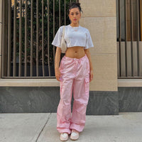 BubblePants | Women's Wide-Leg Trousers for Effortless Style-Pink-XS-State of Style