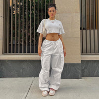 BubblePants | Women's Wide-Leg Trousers for Effortless Style-White-XS-State of Style