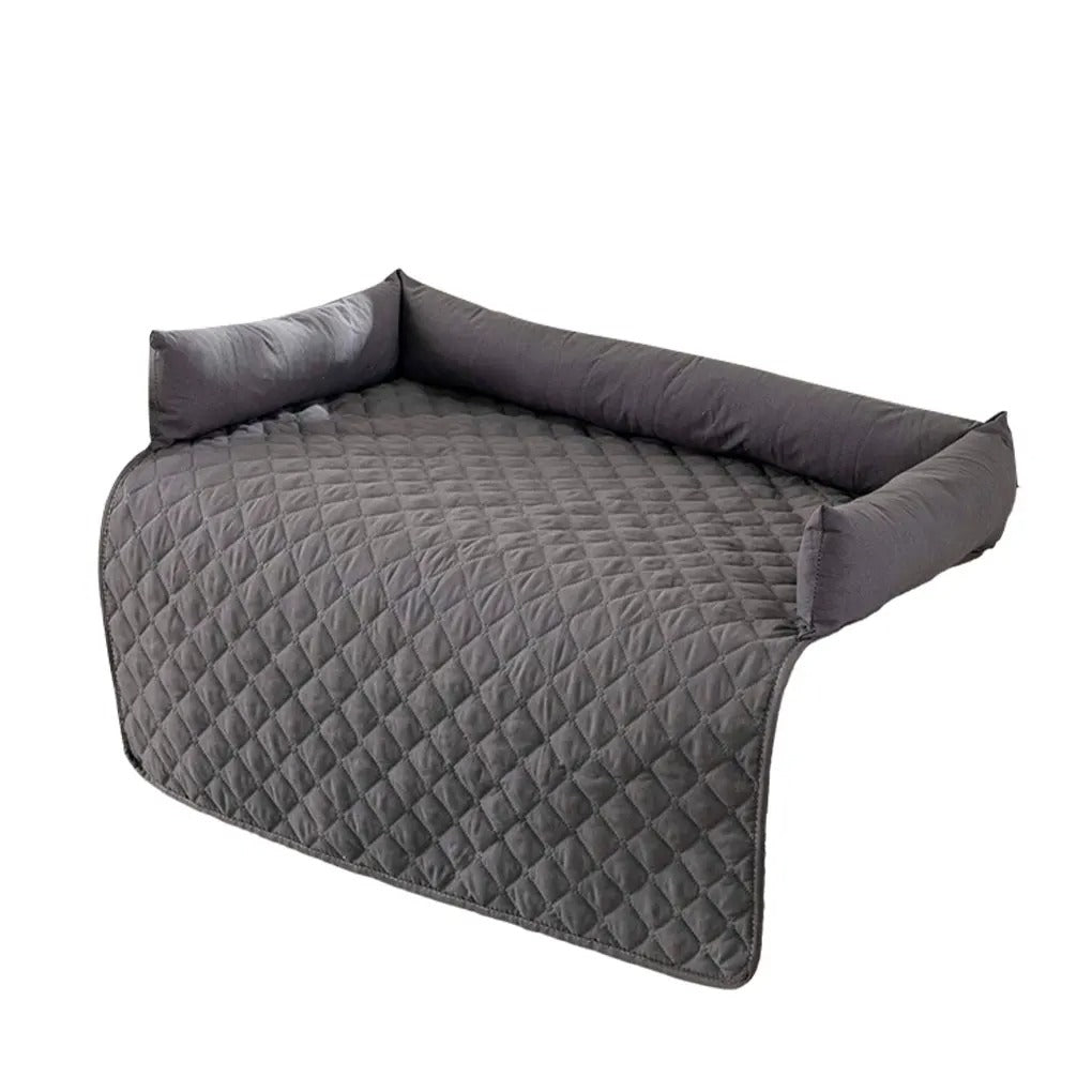BuddyGuard Luxe Pet Sofa Protector-S 75x75cm-Dark Grey-State of Style
