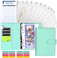 BudgetPro Budget Binder with Cash Envelope System-Green-State of Style