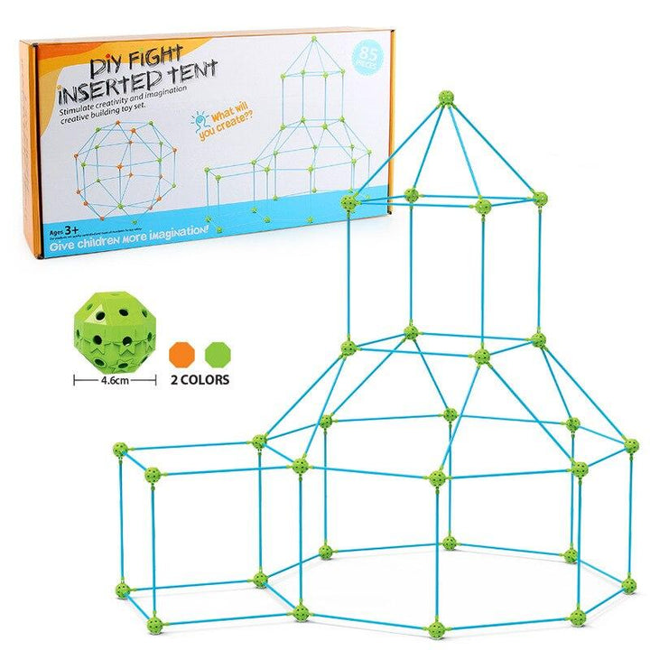 Build Your Own Tent Adventure - TentMaster-68-piece set-State of Style