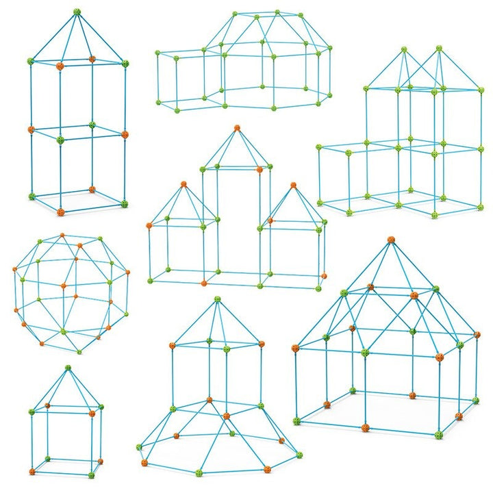 Build Your Own Tent Adventure - TentMaster-68-piece set-State of Style