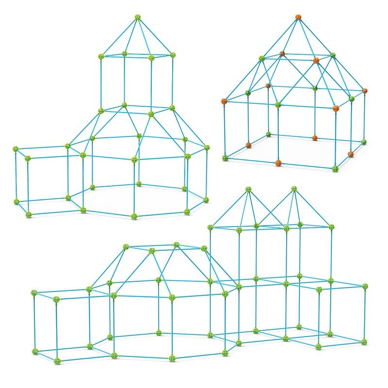 Build Your Own Tent Adventure - TentMaster-68-piece set-State of Style