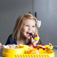 Bulldozer Kids Cutlery Set - ConstructoFork-Set of 3 Forks-State of Style