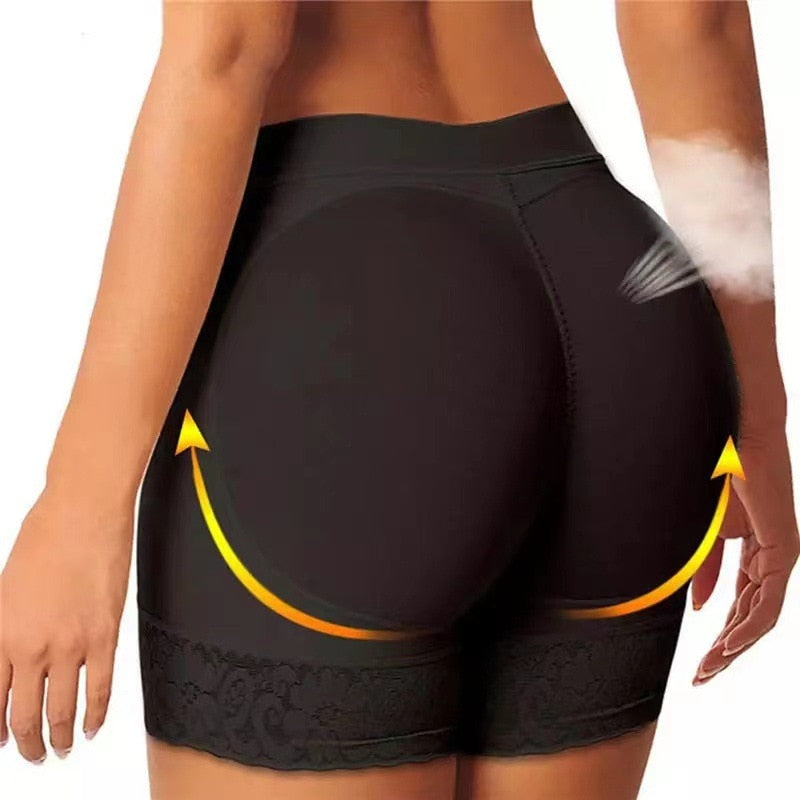 Buttlift | Padded Shaping Briefs for a Curvier Look-Black-S-State of Style