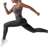 Buttlifting Dameslegging met Hoge Taille - ElevateFit-Fuchsia-S-State of Style