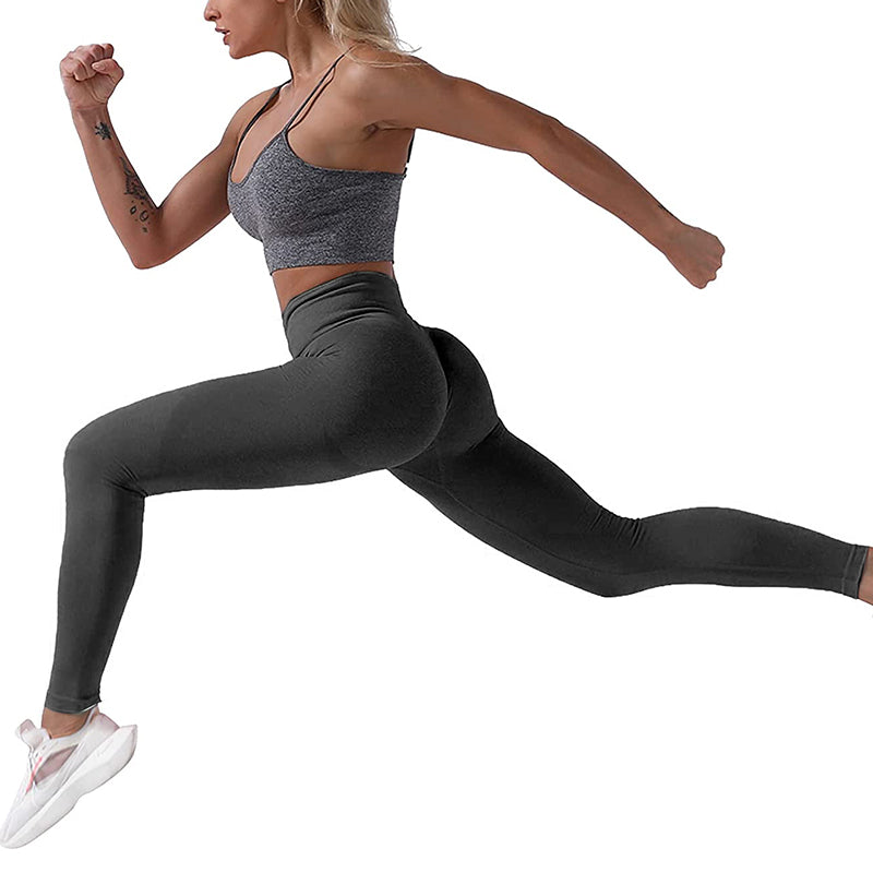 Buttlifting Dameslegging met Hoge Taille - ElevateFit-Fuchsia-S-State of Style