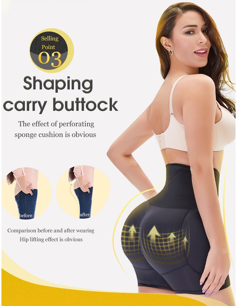 ButtShape | Women's Waist-Slimming & Lifting Body Shaper-Apricot-S-State of Style
