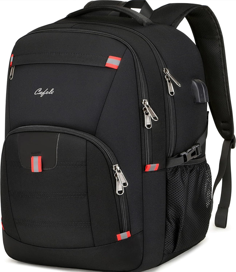 Water-Resistant Laptop Backpack with USB Port & Anti-Theft Design – TechPro (1+1 FREE Limited Promo)