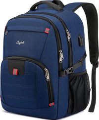 Water-Resistant Laptop Backpack with USB Port & Anti-Theft Design – TechPro (1+1 FREE Limited Promo)
