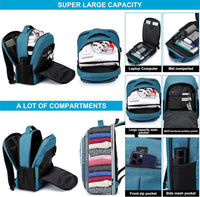 Water-Resistant Laptop Backpack with USB Port & Anti-Theft Design – TechPro (1+1 FREE Limited Promo)