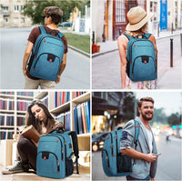 Water-Resistant Laptop Backpack with USB Port & Anti-Theft Design – TechPro (1+1 FREE Limited Promo)