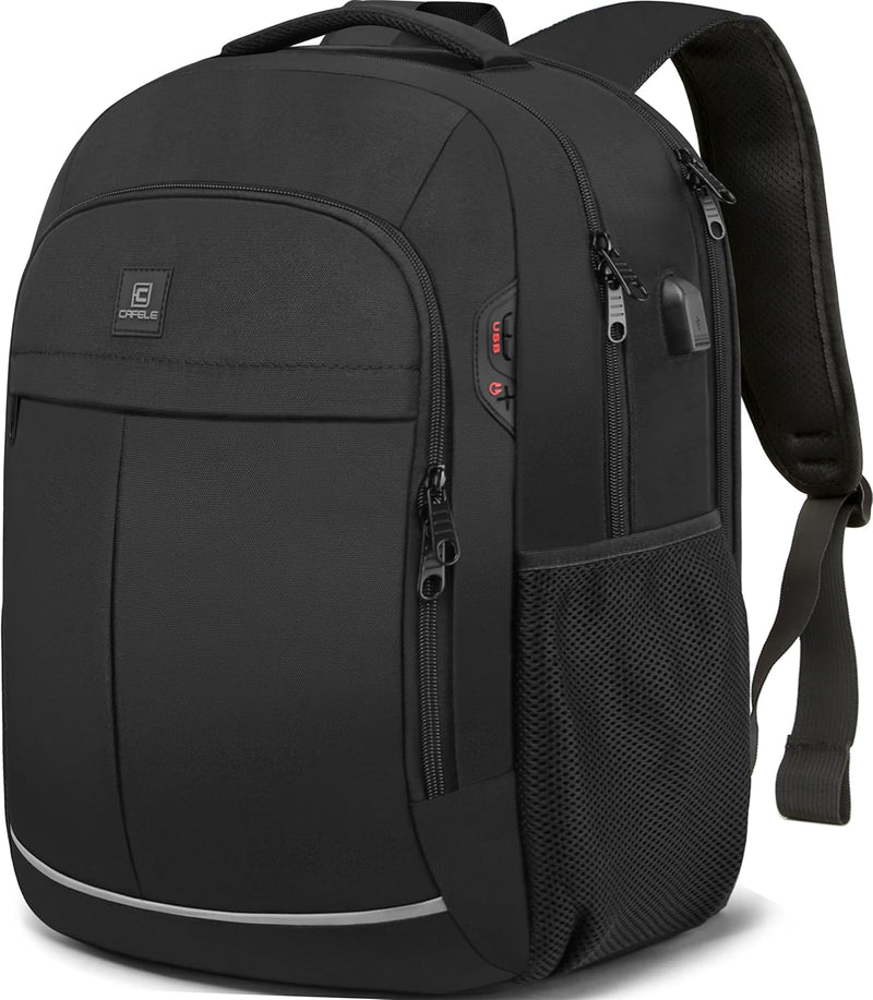Water-Resistant Laptop Backpack with USB Port & Anti-Theft Design – TechPro (1+1 FREE Limited Promo)