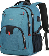 Water-Resistant Laptop Backpack with USB Port & Anti-Theft Design – TechPro (1+1 FREE Limited Promo)