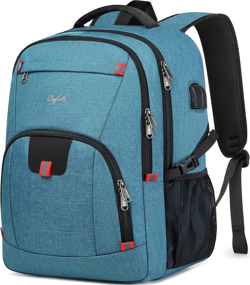 Water-Resistant Laptop Backpack with USB Port & Anti-Theft Design – TechPro (1+1 FREE Limited Promo)