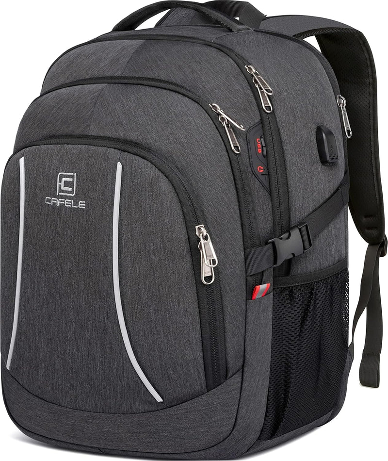 Water-Resistant Laptop Backpack with USB Port & Anti-Theft Design – TechPro (1+1 FREE Limited Promo)