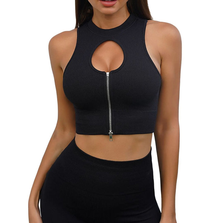 Caitlyn Fitness Outfit Set-Black-Shorts-S-State of Style