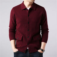 CalebsVest | Men's High-Collar Wool Vest for a Sophisticated Look-Khaki-XS-State of Style
