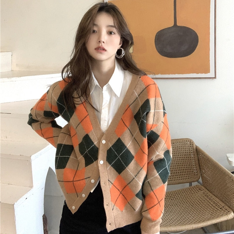 CallVest | Women's V-Neck Knit Cardigan-Green-One Size-State of Style