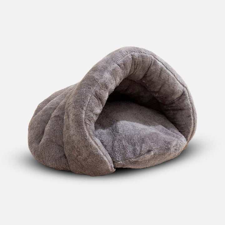 Calming Cave Dog Bed - CozyCave Retreat-Grey-State of Style
