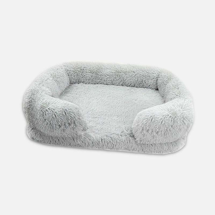 Calming Dog Bed with Memory Foam - Charlie-S-Light Grey-State of Style