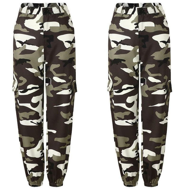 Camo Joggers | Stylish & Comfortable Cargo Pants-Army Green-S-State of Style