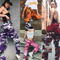 Camo Joggers | Stylish & Comfortable Cargo Pants-Orange-S-State of Style