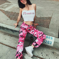 Camo Joggers | Stylish & Comfortable Cargo Pants-Orange-S-State of Style