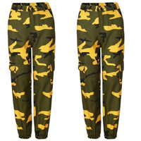 Camo Joggers | Stylish & Comfortable Cargo Pants-Yellow-S-State of Style