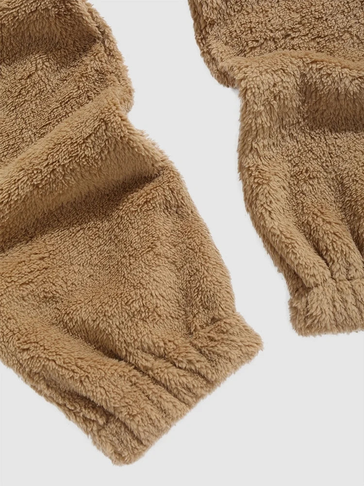 Cara Lounge Pants | Plush Joggers for Relaxed Comfort-Brown-M-State of Style