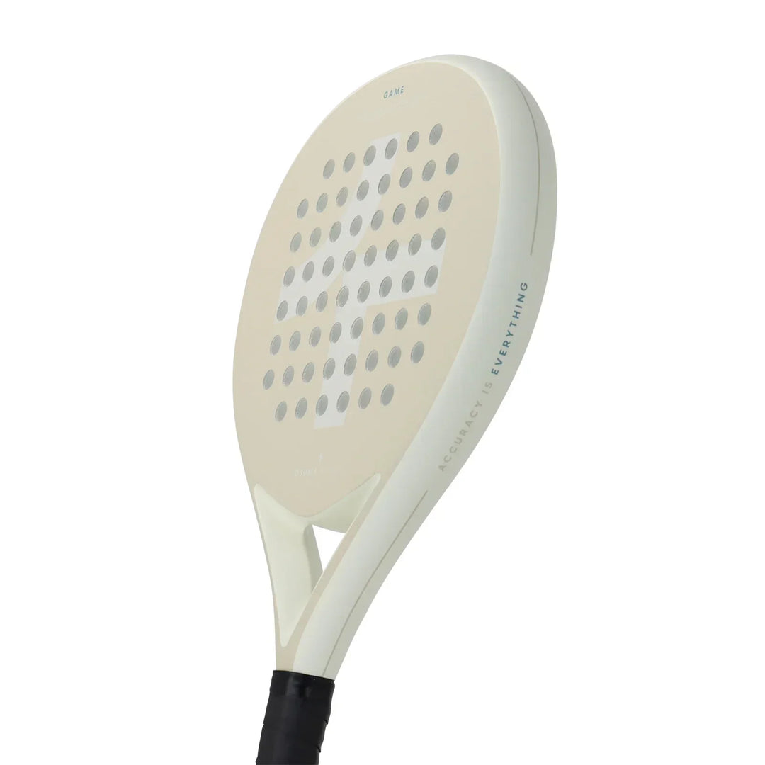 Carbon Padel Racket - PowerStrike-White-State of Style