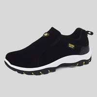 Carl | Low-Cut Slip-On Shoes with Logo & Tag Detail-Black-5.0-State of Style