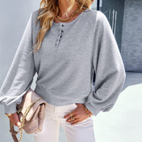 CarolinianShirt I Sweater for women-Grey-S-State of Style
