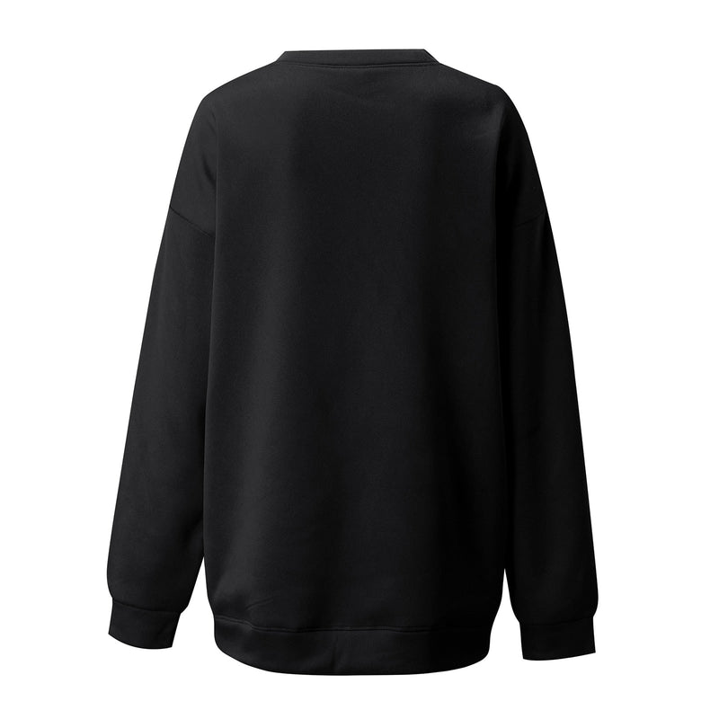 CarolynsShirt I Oversized Pullover for Women-Black-S-State of Style