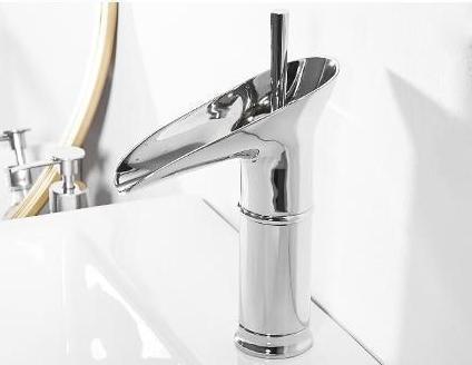 CascadeFlow Luxe Waterfall Basin Mixer Tap-Antique Short-State of Style