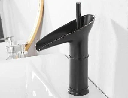 CascadeFlow Luxe Waterfall Basin Mixer Tap-Antique Short-State of Style