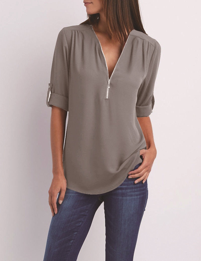 Casha Sweater | The Universal Pullover for Everyone-Grey-S-State of Style