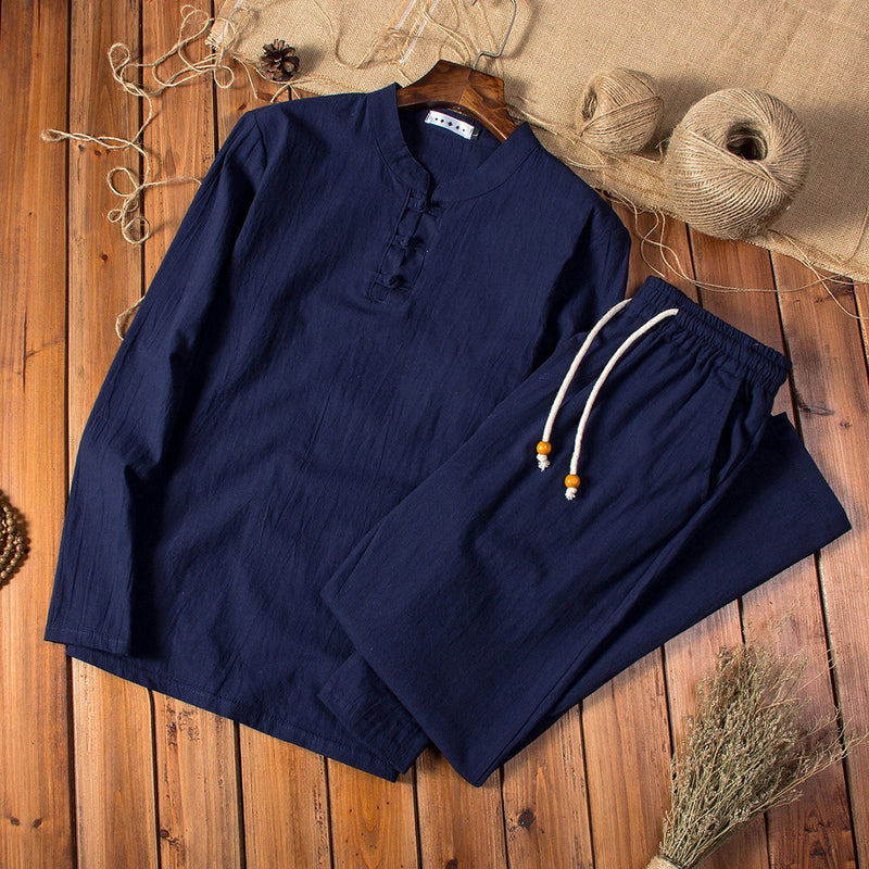 Casual Comfortable Men's Outfit - Ethan-Black-M-State of Style