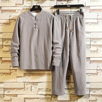 Casual Comfortable Men's Outfit - Ethan-Grey-M-State of Style