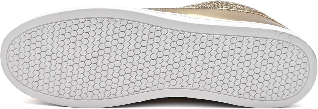 Casual Glitter Sneakers - NeonFlash-Black-7-State of Style